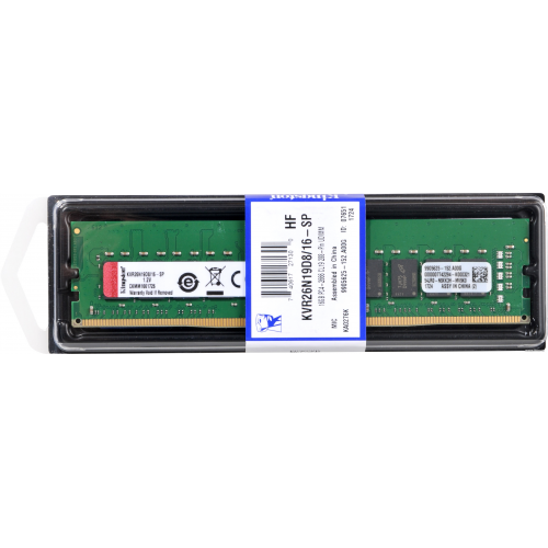 KINGSTON KVR26N19D8/16 16Gb 2666 DDR4 Desktop RAM