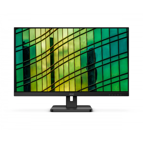 AOC 27E2QAE 27’’ IPS, 4ms, 75Hz, Full HD Monitör, Analog, HDMI, DP, Entegre Hoparlörler