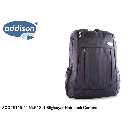 ADDISON 300491 15.6’’ Notebook Sırt Çantası (Gri)