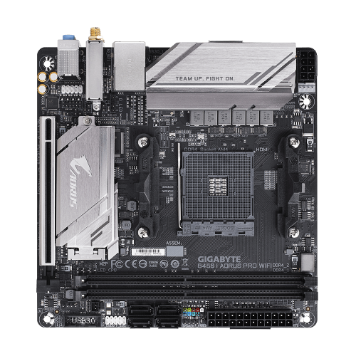 GIGABYTE B450I AORUS PRO WIFI DDR4 DP HDMI AM4 MINI-ITX