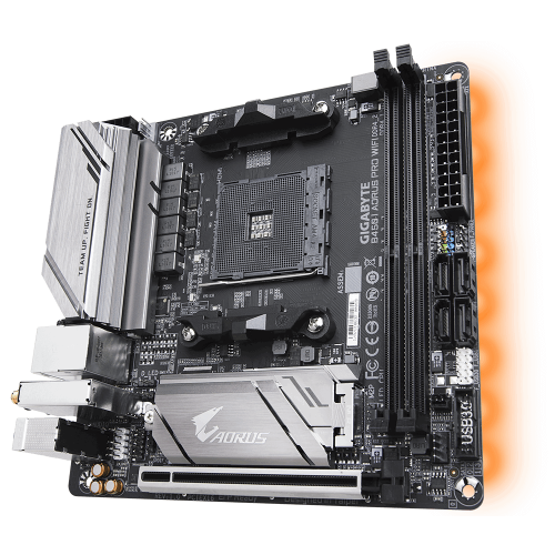 GIGABYTE B450I AORUS PRO WIFI DDR4 DP HDMI AM4 MINI-ITX