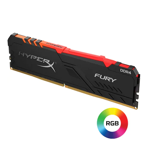 KINGSTON HX430C15FB3A/8 8Gb DDR4 3000Mhz RGB HyperXFury Desktop Gaming RAM