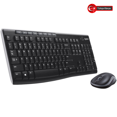 LOGITECH MK270 Klavye+Mouse Kablosuz (920-004525)