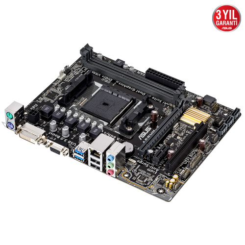 ASUS A68HM-K S/L/V DDR3 D-SUB DVI 1xPCI (FM2)