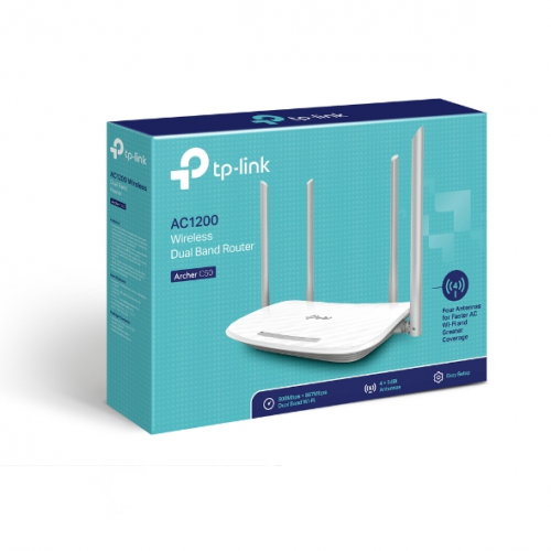 TP-LINK ARCHER C50 4P 867Mbps DualWifi Gbit Router