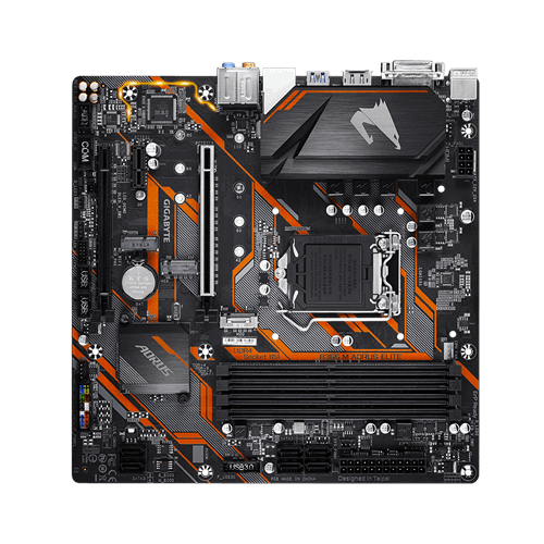 GIGABYTE B365M AORUS ELITE HDMI DVI DP 1151  8-9.Nesil