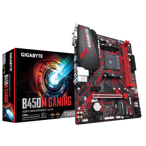 GIGABYTE B450M GAMING S/L/V DDR4 DVI HDMI AM4