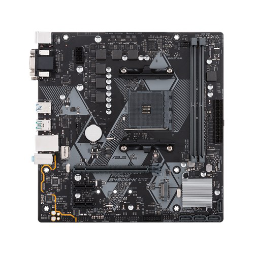 ASUS PRIME B450M-K DDR4 DVI D-SUB USB3,1 AM4