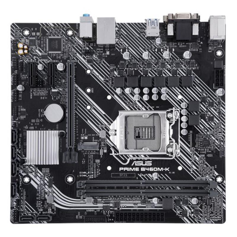 ASUS PRIME B460M-K D-SUB DVI USB3,2 LGA1200 10.Nesil