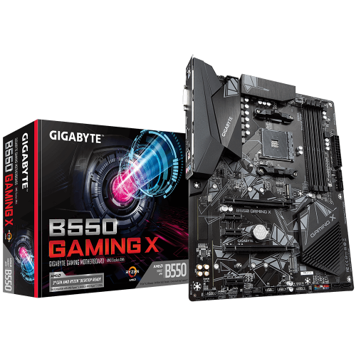 GIGABYTE B550 GAMING X 4xDDR4 DVI HDMI RGB AM4