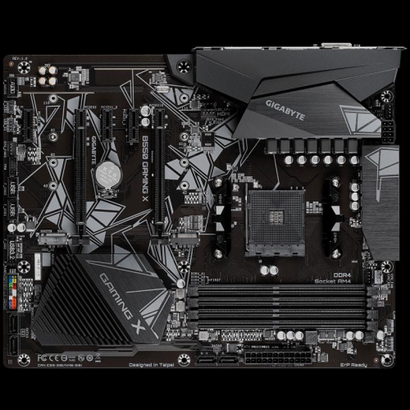 GIGABYTE B550 GAMING X 4xDDR4 DVI HDMI RGB AM4