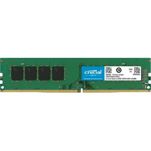 CRUCIAL CB4GU2400 4Gb 2400Mhz DDR4 Desktop RAM (BASICS Series By Micron)