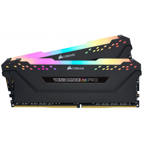 CORSAIR VENGEANCE RGB PRO 16 GB (2 x 8 GB) DDR4 DRAM 3000MHz C15 Bellek Takımı - Siyah