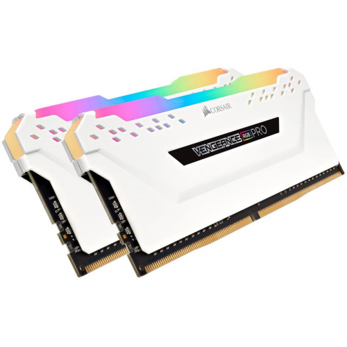 CORSAIR 16Gb (8Gbx2) DDR4 3600Mhz  CMW16GX4M2D3600C18W RGB VENGEANCE RGB PRO Gaming RAM