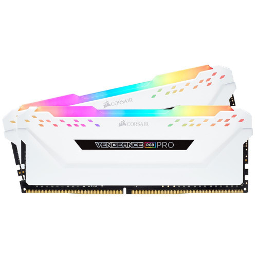 CORSAIR 16Gb (8Gbx2) DDR4 3600Mhz  CMW16GX4M2D3600C18W RGB VENGEANCE RGB PRO Gaming RAM