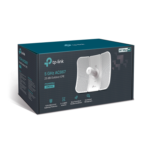 TP-LINK CPE710 867Mbps 5Ghz 23dbi Outdoor CPE