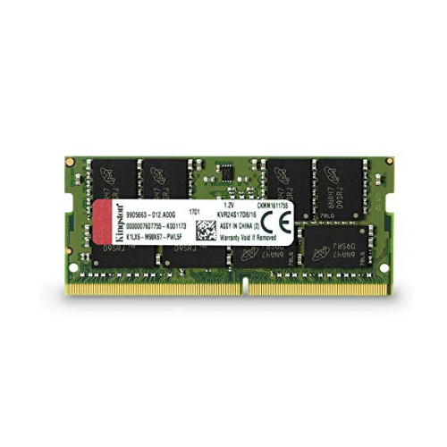 KINGSTON KVR24S17D8/16 16Gb 2400M DDR4 Sodimm Notebook RAM, 1,2V