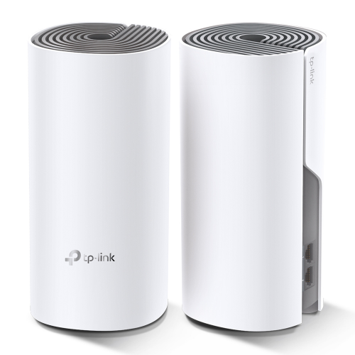 TP-LINK DECO E4 (2 Pack) DualBand AC1200 260M2, 2 Fast Port Home Mesh