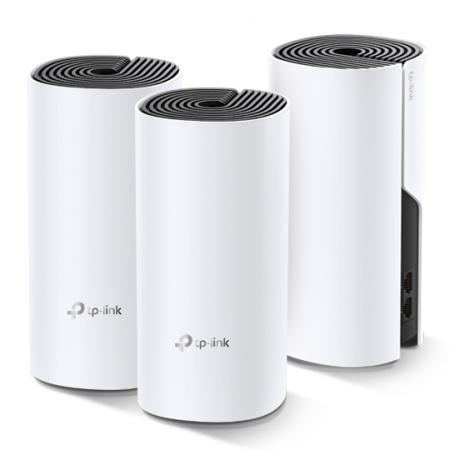 TP-LINK DECO E4 (3 Pack) DualBand AC1200 370M2, 2 Fast Port Home Mesh