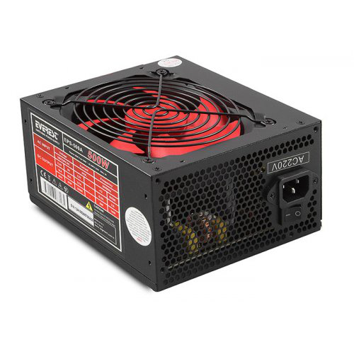 EVEREST EPS-500A 500W 12cm Fan GAMING PSU (BOX)