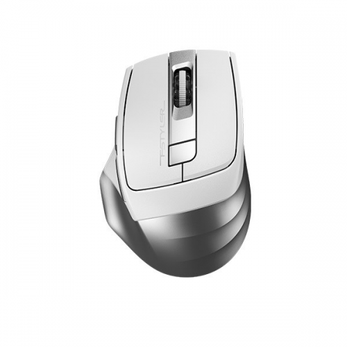 A4 TECH FB35 (White) FSTYLER BLUETOOTH, 2,4Ghz Kablosuz Optik Mouse, 10-15Metre, 6 Buton, Nano Alıcı