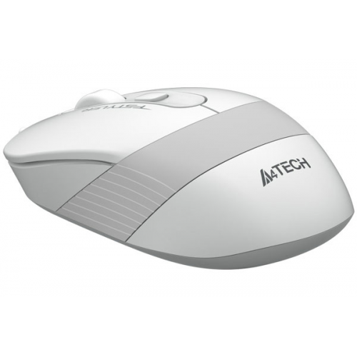 A4 TECH FG10 (White) FSTYLER 2,4Ghz Kablosuz Optik Mouse, 10-15Metre, 4 Buton, Nano Alıcı