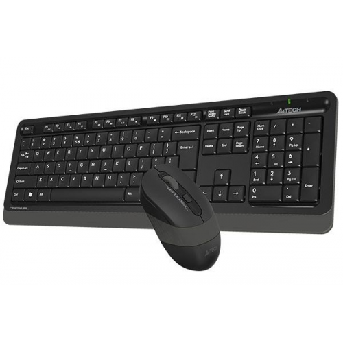 A4 TECH FG1010 Gri FSTYLER Türkçe Q 2,4Ghz  Kablosuz Klavye Mouse Set