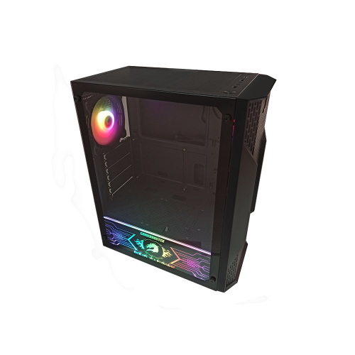 GAMEBOOSTER GB-G3309B RGB Mesh , Tempered Glass 550W 80+ GAMING KASA