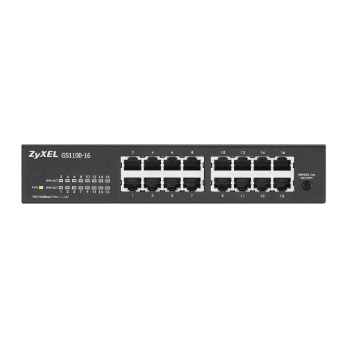 ZyXEL GS1100-16 16 Port GigaBit Switch