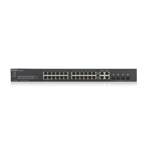 ZyXEL GS1920-24 V2 24 Port  Gigabit 4xSFP 375W Yönetilebilir Switch