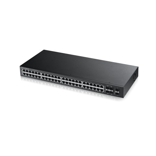 ZyXEL GS1920-48 V2 48 Port  44xGigabit  2xSFP 4xCombo 170W Yönetilebilir Switch