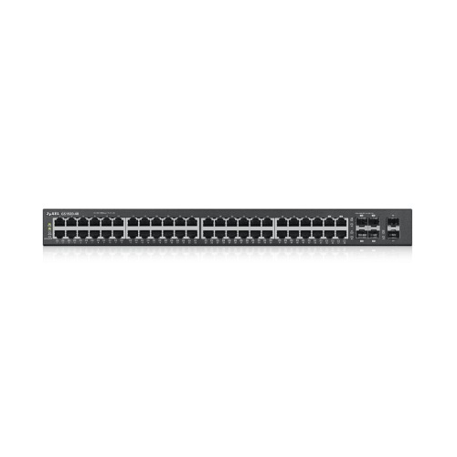 ZyXEL GS1920-48 V2 48 Port  44xGigabit  2xSFP 4xCombo 170W Yönetilebilir Switch