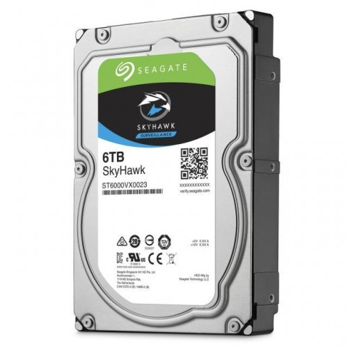 SEAGATE SKYHAWK 3,5’’ 6TB 256Mb ST6000VX001, 5900Rpm, Güvenlik HDD