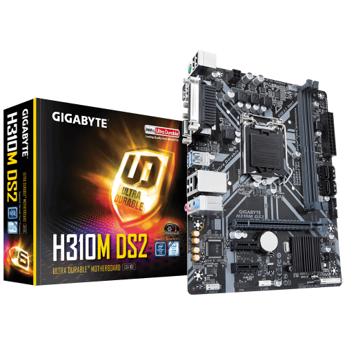 GIGABYTE H310M-DS2 Seri Paralel LGA1151 8-9.Nesil