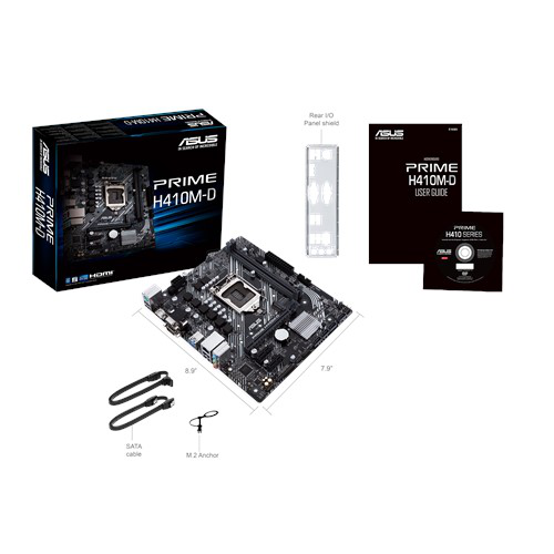 ASUS PRIME H410M-D HDMI D-SUB SERİ LGA1200 10.Nesil