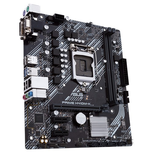 ASUS PRIME H410M-K DVI D-SUB DDR4 LGA1200 10.Nesil