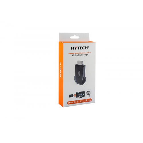 HYTECH HY-WH15 Siyah Kablosuz HDMI  Görüntü+Ses Aktarıcı