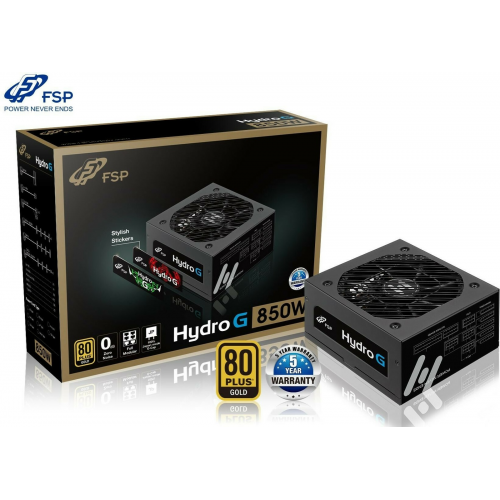 FSP HYDRO G 850W AKTIF PFC 80+ GOLD POWER SUPPLY