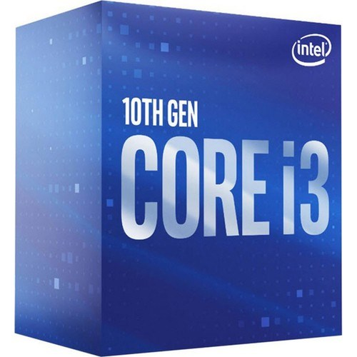 INTEL i3-10100 4 Core, 3.60Ghz, 6Mb, 65W, LGA1200, 10.Nesil, BOX, (Grafik Kart VAR, Fan VAR)