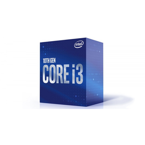 INTEL i3-10100F 4 Core, 3.60Ghz, 6Mb, 65W,  LGA1200,10.Nesil, BOX, (Grafik Kart YOK, Fan VAR)