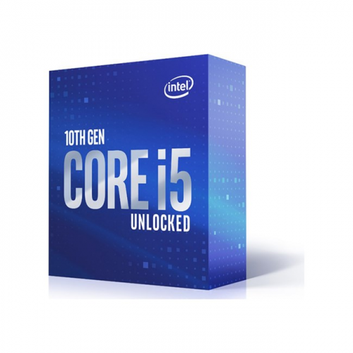 INTEL i5-10600K 6 Core, 4.10Ghz, 12Mb, 125W, LGA1200, 10.Nesil, BOX, (Grafik Kart VAR, Fan YOK)