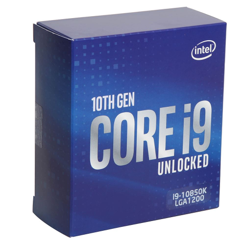 INTEL i9-10850K 10 Core, 3.6Ghz, 20Mb, 125W, LGA1200, 10.Nesil, BOX, (Grafik Kart VAR, Fan YOK)