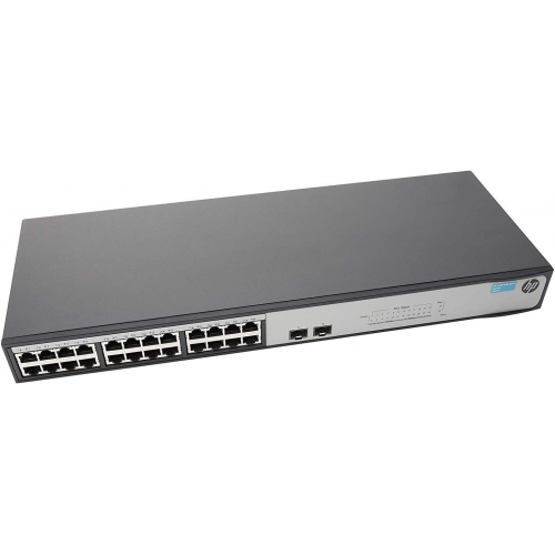 HP JH017A (1420-24G) 24Port Gigabit 2xSFP Port, Rack mount, Yönetilemez Switch