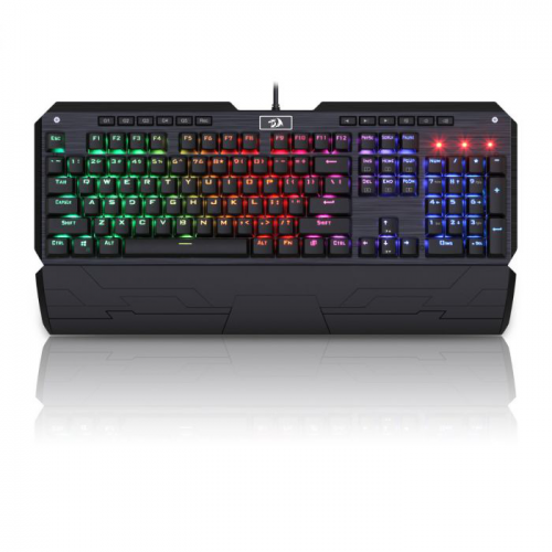 REDRAGON K555-1 INDRAH Gaming KLAVYE. MECHANICAL, MACRO, SPILL-PROOF, GOLD PLATED USB