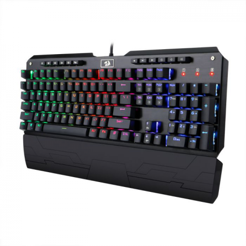 REDRAGON K555-1 INDRAH Gaming KLAVYE. MECHANICAL, MACRO, SPILL-PROOF, GOLD PLATED USB