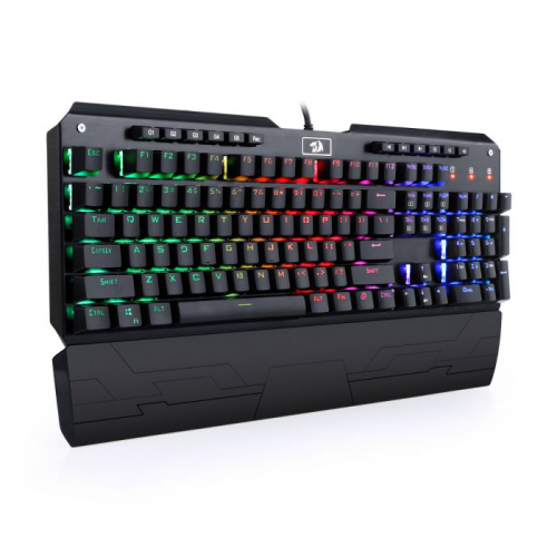 REDRAGON K555-1 INDRAH Gaming KLAVYE. MECHANICAL, MACRO, SPILL-PROOF, GOLD PLATED USB