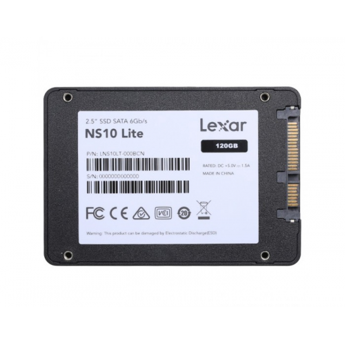 LEXAR NS10 Lite LNS10LT-120BCN 120Gb 500/360 SATA SSD