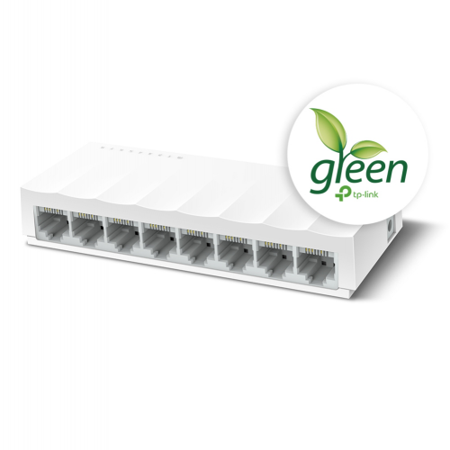 TP-LINK LS1008 8 Port 10/100 Switch Green Tech.