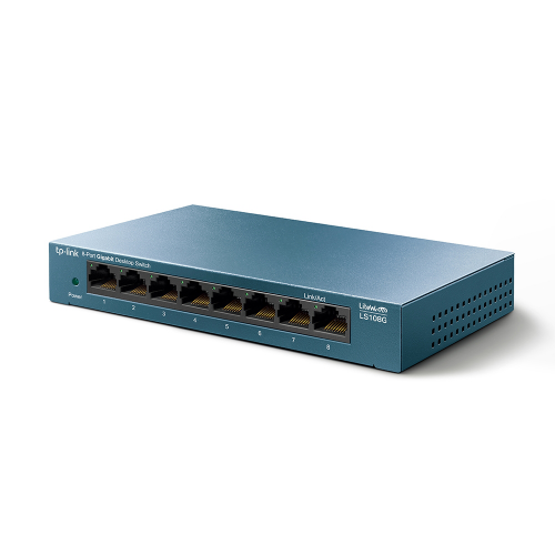 TP-LINK LS108G  8 Port GigaBit Metal Kasalı Switch