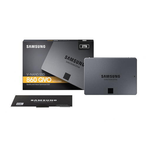 SAMSUNG MZ-76Q2T0BW 860 QVO 2TB 550/520 SATA SSD